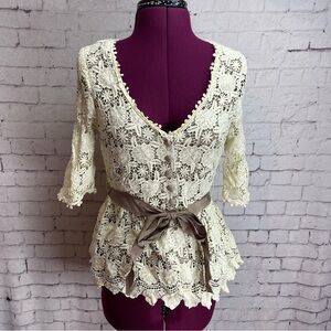 Darling size medium lace blouse